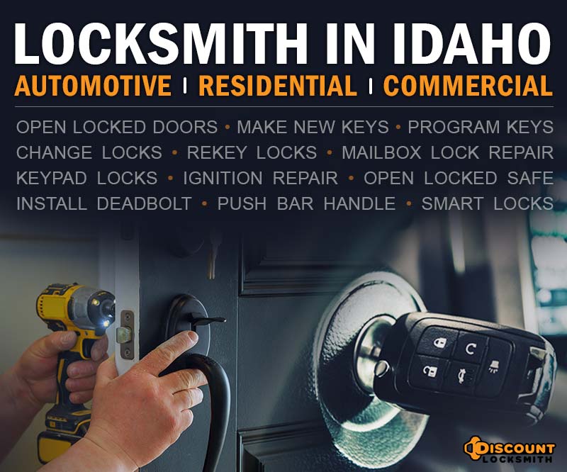 Discount Locksmith in Idaho mobile