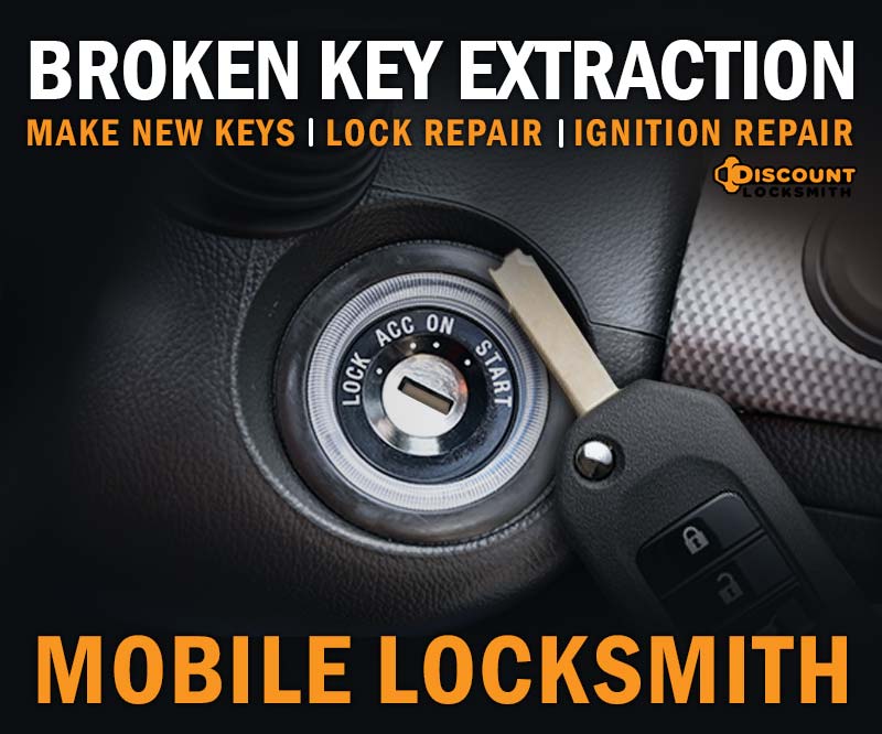 mobile broken key extraction
