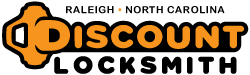 Logo Discount Locksmith of Raleigh