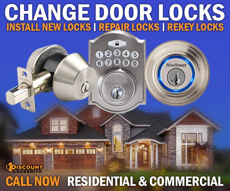 change door locks mobile