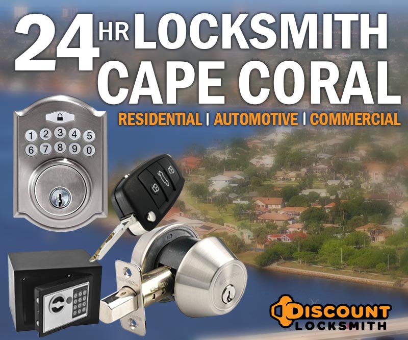 Discount Locksmith of Cape Coral Florida logo