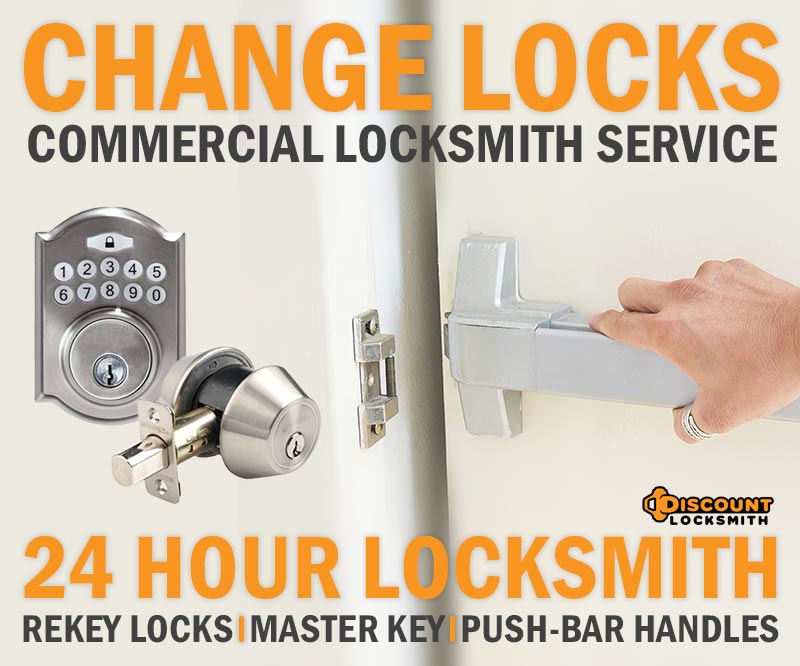 change locks commercial locksmith