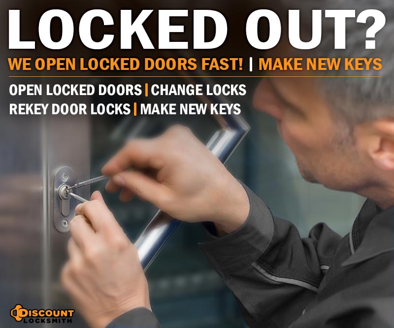 locked out open locked door