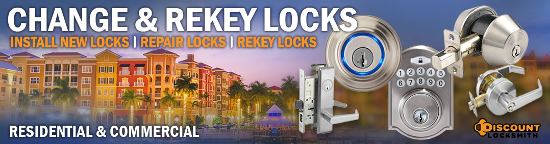 discount locksmith Naples lock change