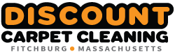 Discount Carpet Cleaning in Fitchburg Massachusetts logo