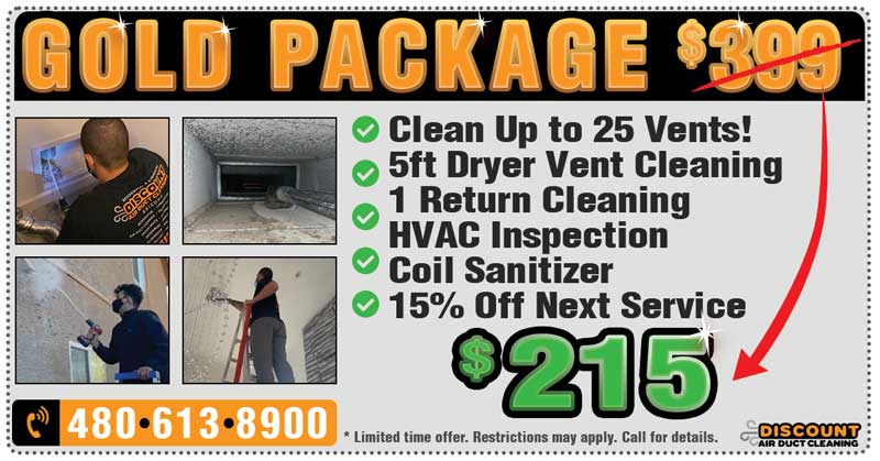 discount air duct cleaning special offer coupon