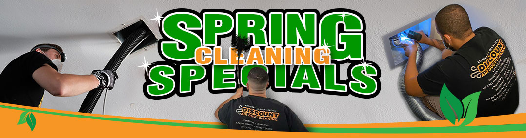 Air Duct Cleanning and Dryer Vent Special Offers