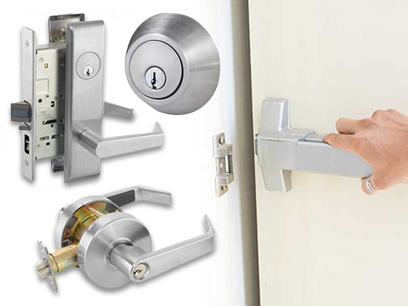 commercial door lock change repair