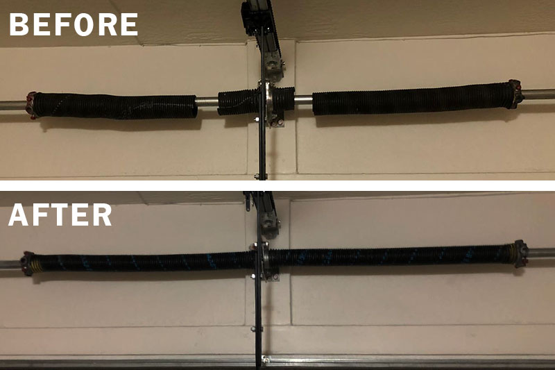 garage door torsion spring repair