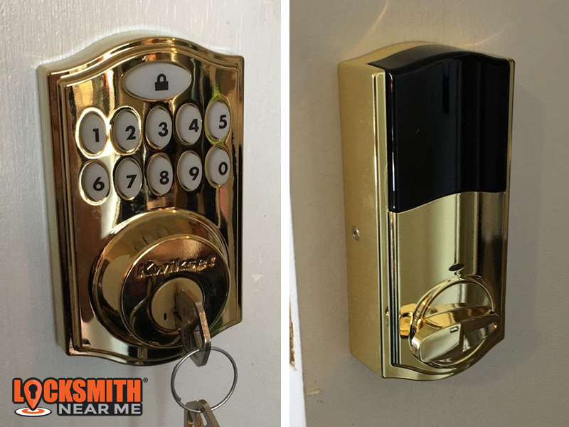 electronic deadbolt installation